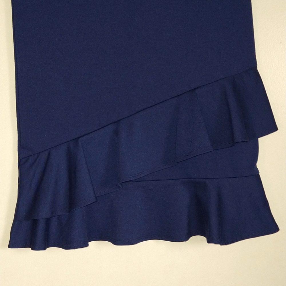 Blue Ruffle skirt - Picture 3 of 12